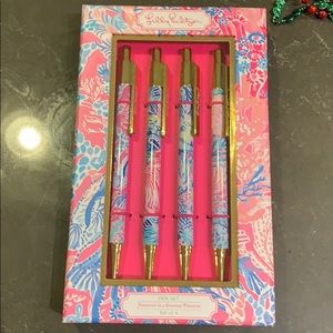 Lilly Pulitzer Pen Set